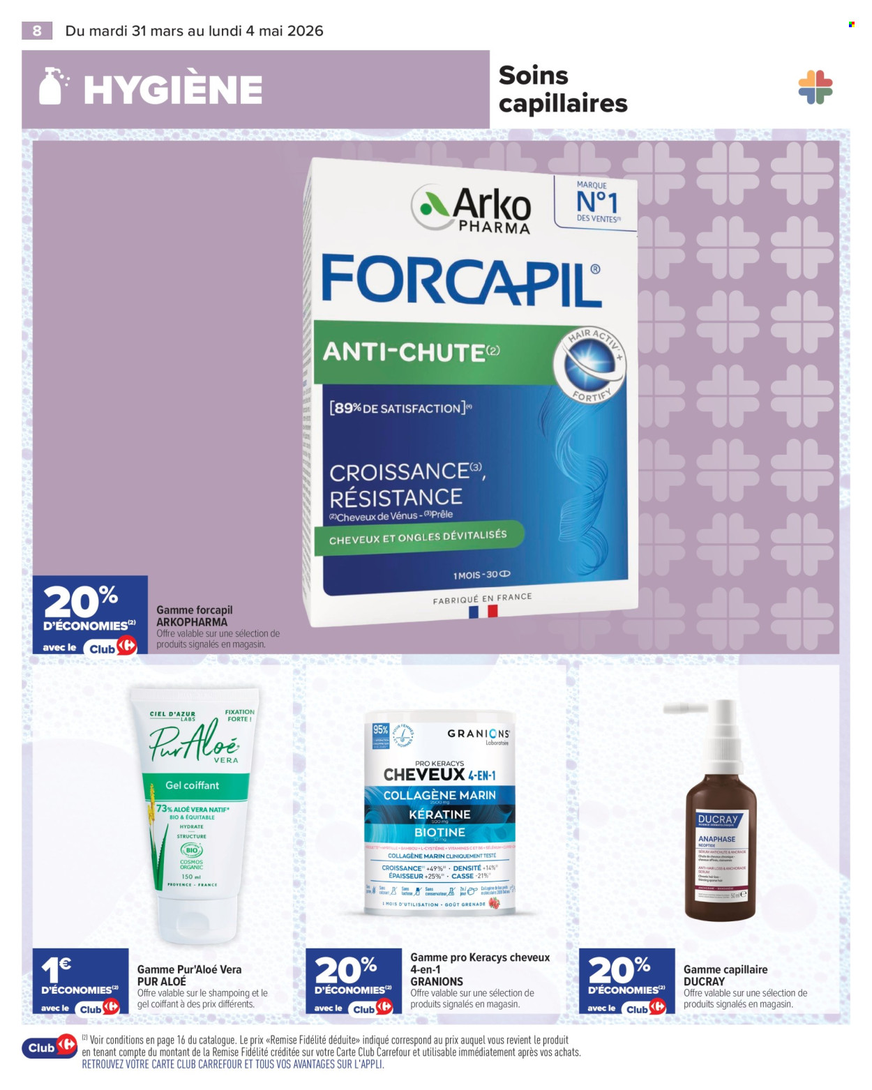 Catalogue Carrefour Hypermarchés - 31/03/2026 - 04/05/2026. Page 8