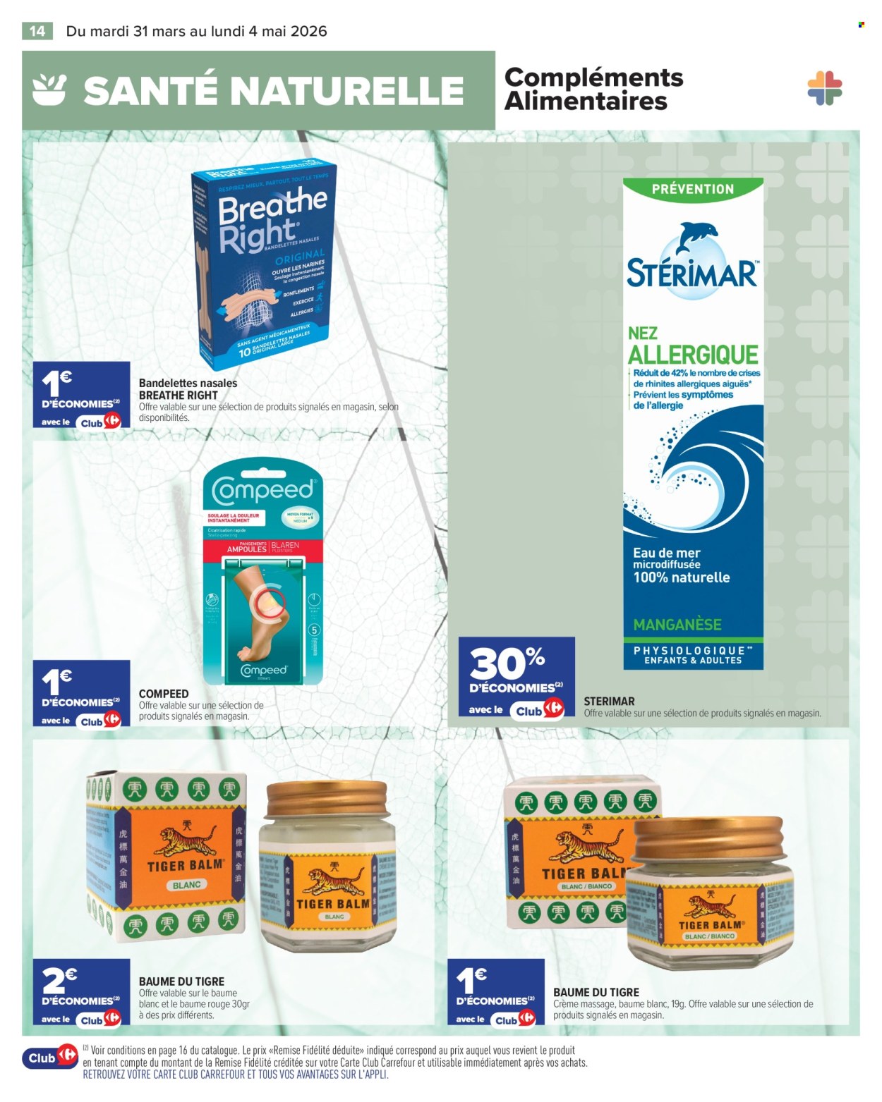 Catalogue Carrefour Hypermarchés - 31/03/2026 - 04/05/2026. Page 14
