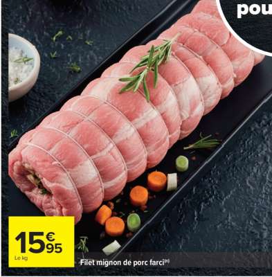 Filet Mignon de Porc Farci