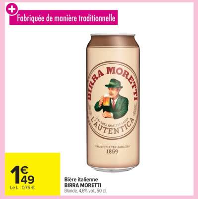 BIRRA MORETTI