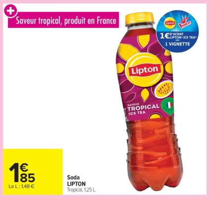 SODA “LIPTON”