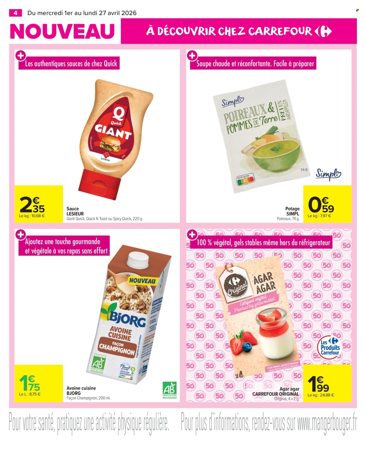 Catalogue Carrefour Market - 01/04/2026 - 27/04/2026. Page 4