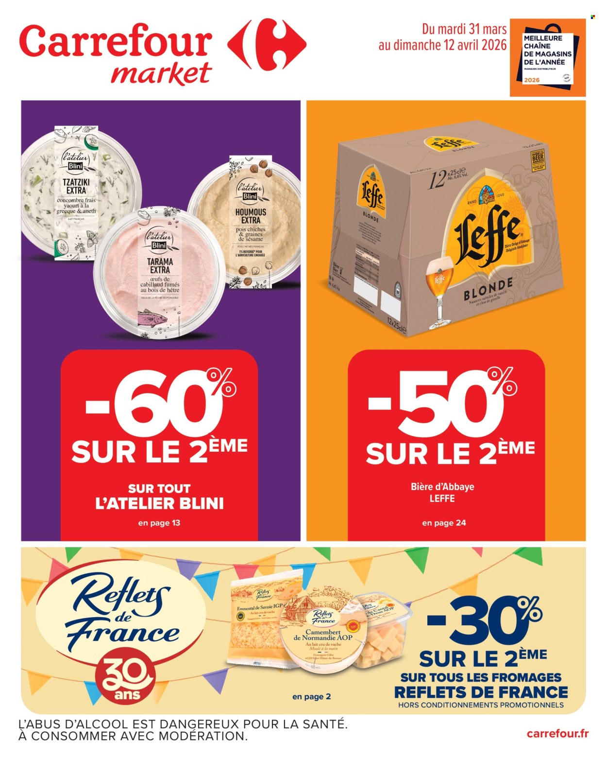 Catalogue Carrefour Market - 31/03/2026 - 12/04/2026. Page 1