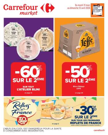 Catalogue Carrefour Market - 31/03/2026 - 12/04/2026.