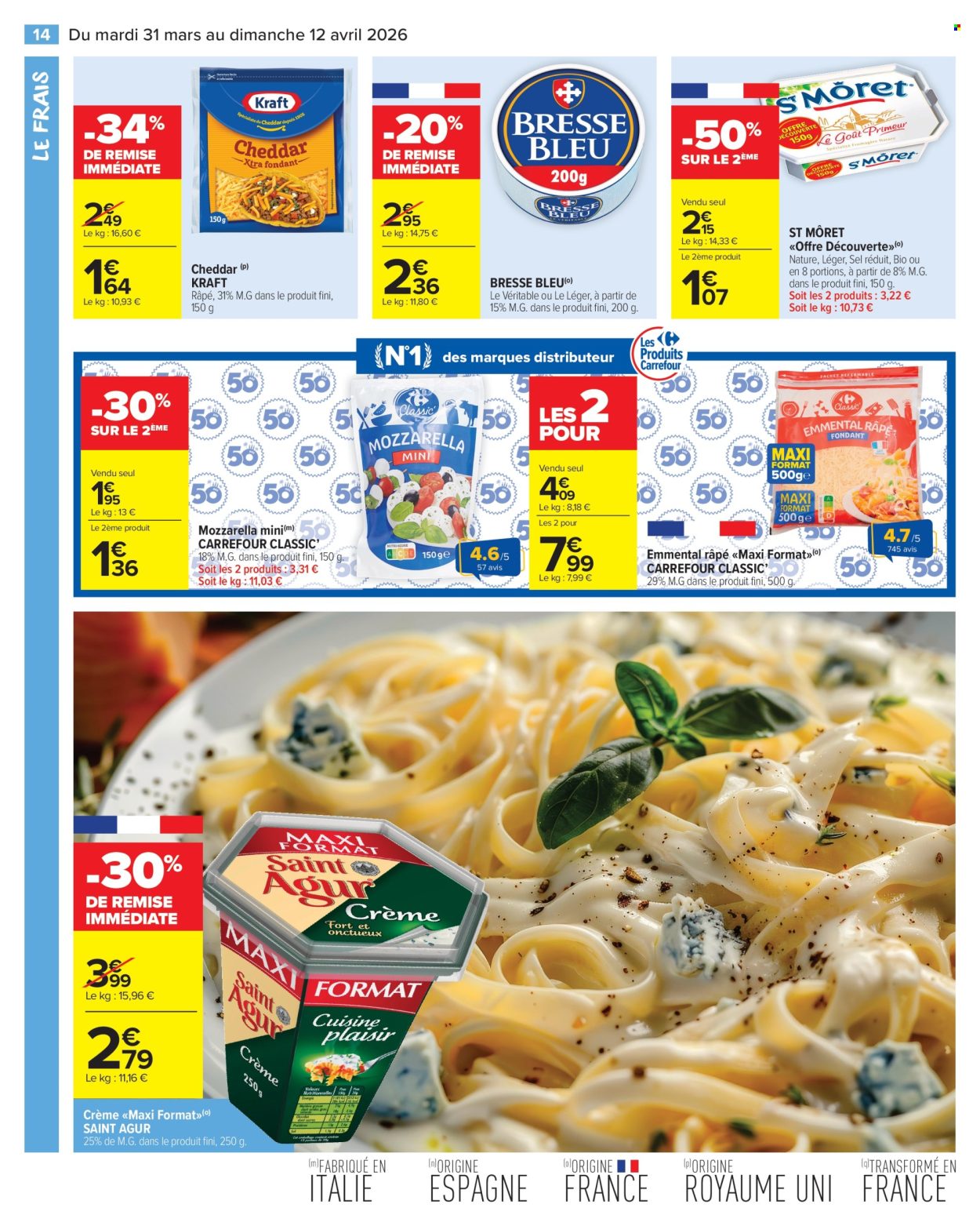 Catalogue Carrefour Market - 31/03/2026 - 12/04/2026. Page 16