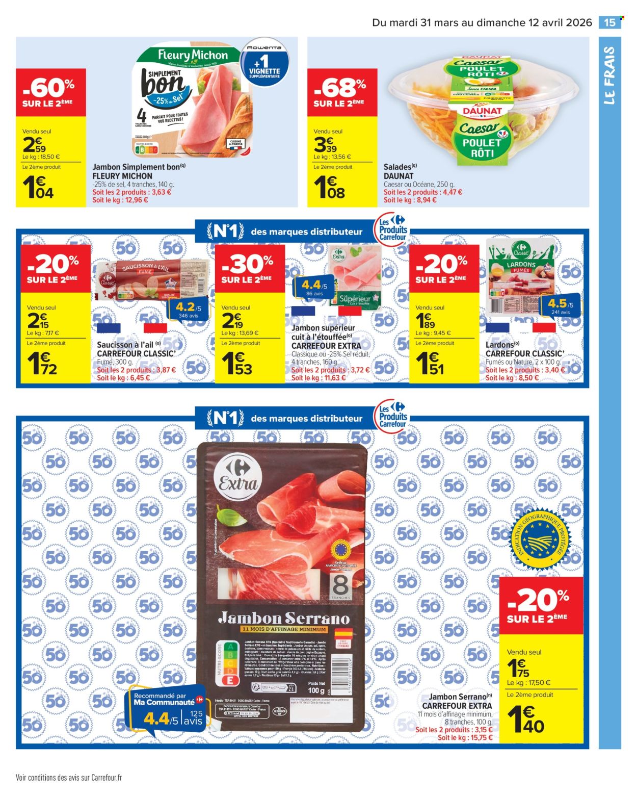 Catalogue Carrefour Market - 31/03/2026 - 12/04/2026. Page 17