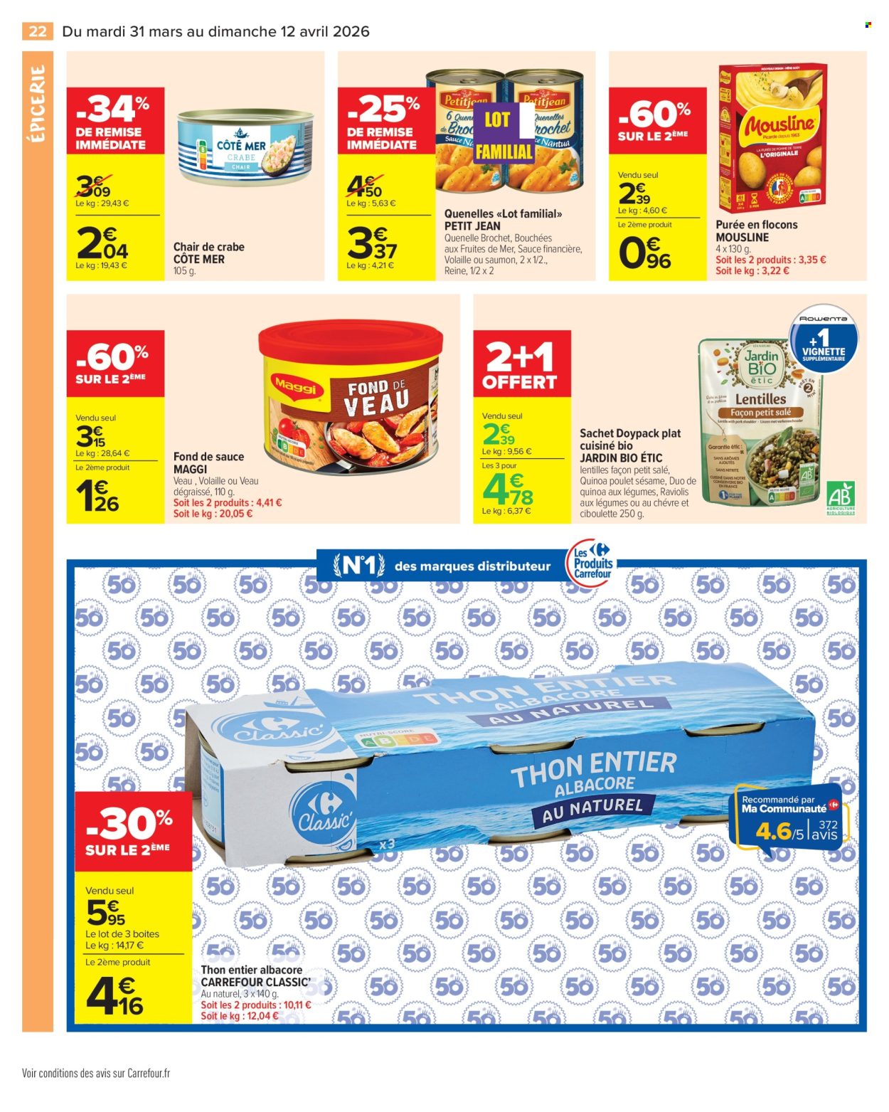 Catalogue Carrefour Market - 31/03/2026 - 12/04/2026. Page 24