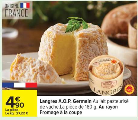 Langres A.O.P. Germain