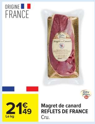 Magret de canard REFLETS DE FRANCE
