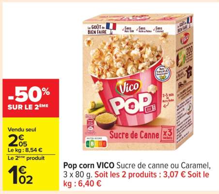 Pop corn VICO