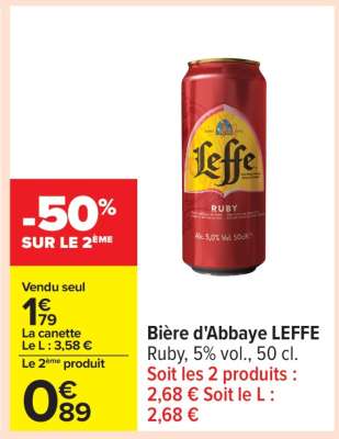 Bière d’Abbaye LEFFE