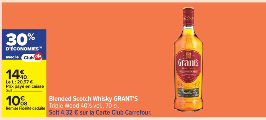 Blended Scotch Whisky Grant's