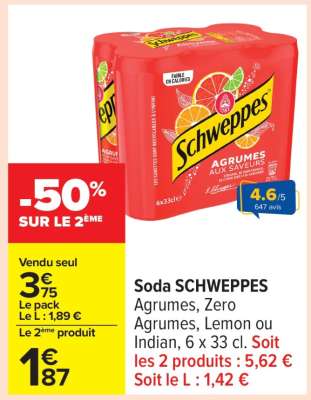 Soda SCHWEPPES