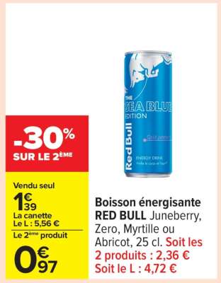 Boisson énergisante 'Red Bull'