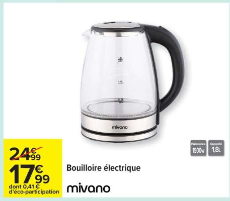 Bouilloire électrique