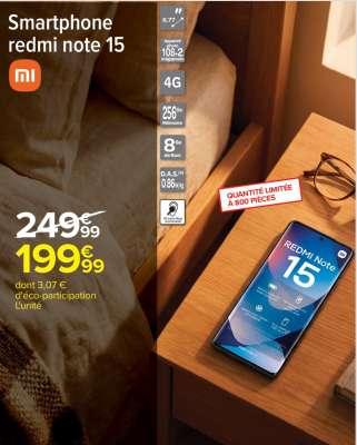 SMARTPHONE REDMI NOTE 15