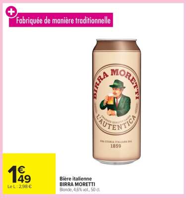 BIRRA MORETTI