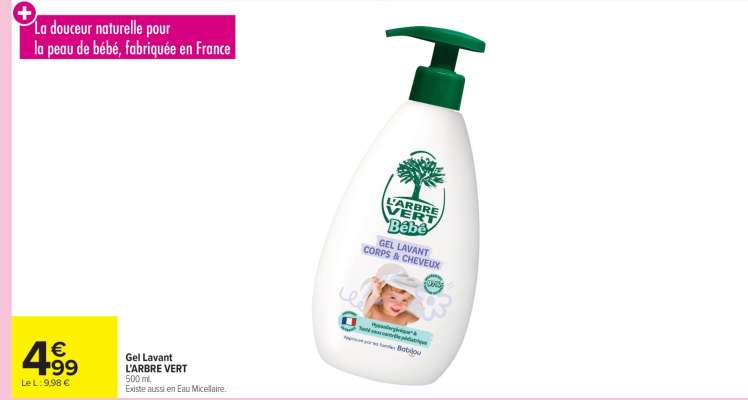 Gel Lavant L'ARBRE VERT