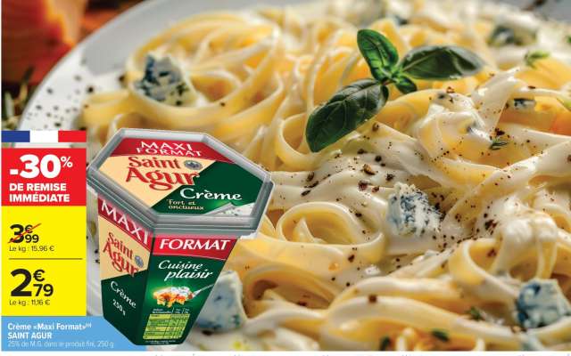 Crème "Maxi Format" SAINT AGUR