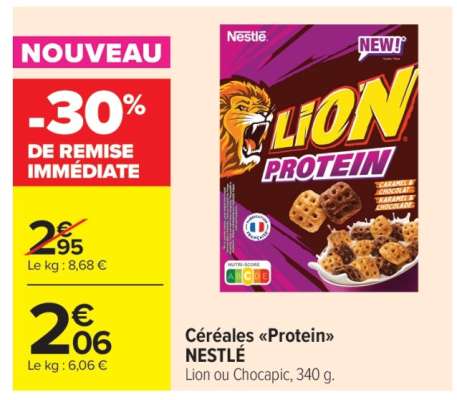 Céréales «Protein» NESTLÉ