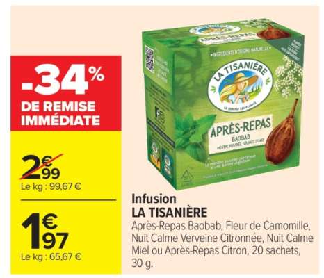 Infusion La Tisaniere