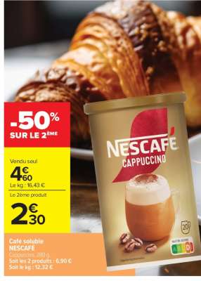 Café Soluble Nescafé