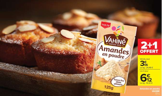 Amandes En Poudre Vahiné