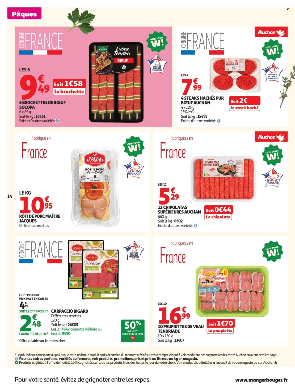 Catalogue Auchan - 31/03/2026 - 06/04/2026. Page 14