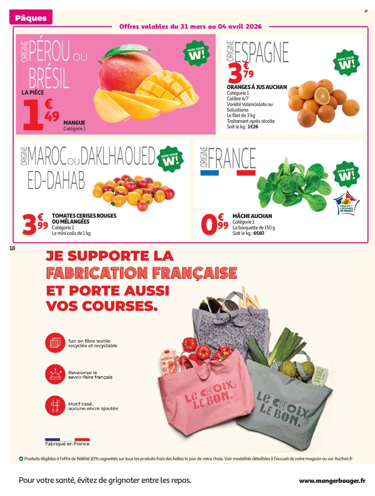 Catalogue Auchan - 31/03/2026 - 06/04/2026. Page 18