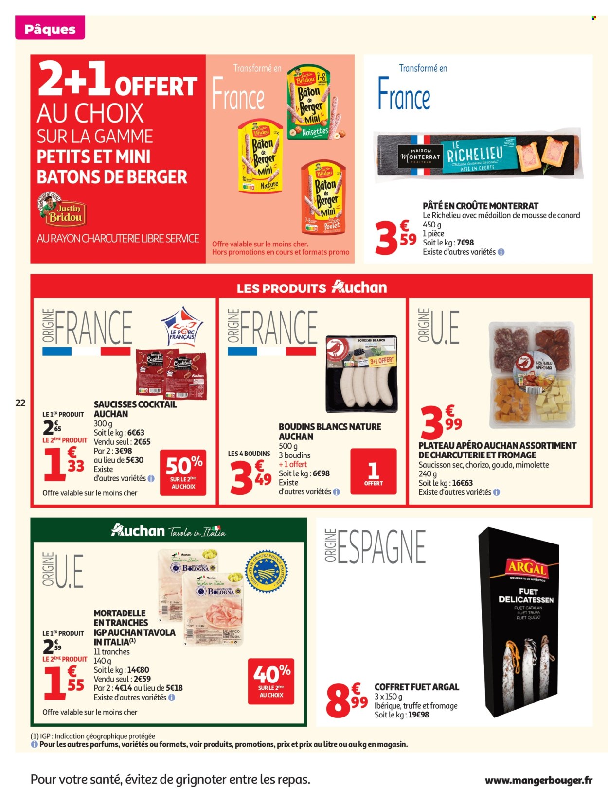Catalogue Auchan - 31/03/2026 - 06/04/2026. Page 22