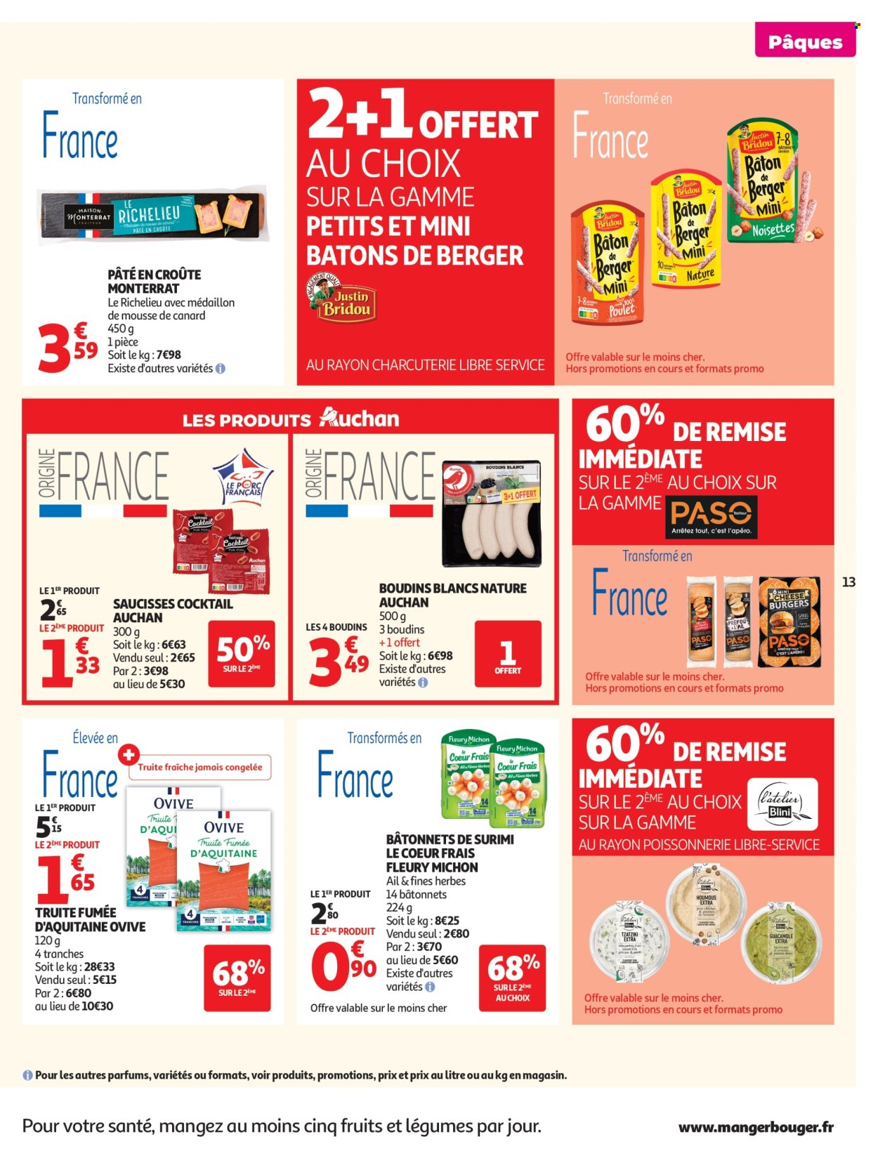 Catalogue Auchan - 31/03/2026 - 06/04/2026. Page 13