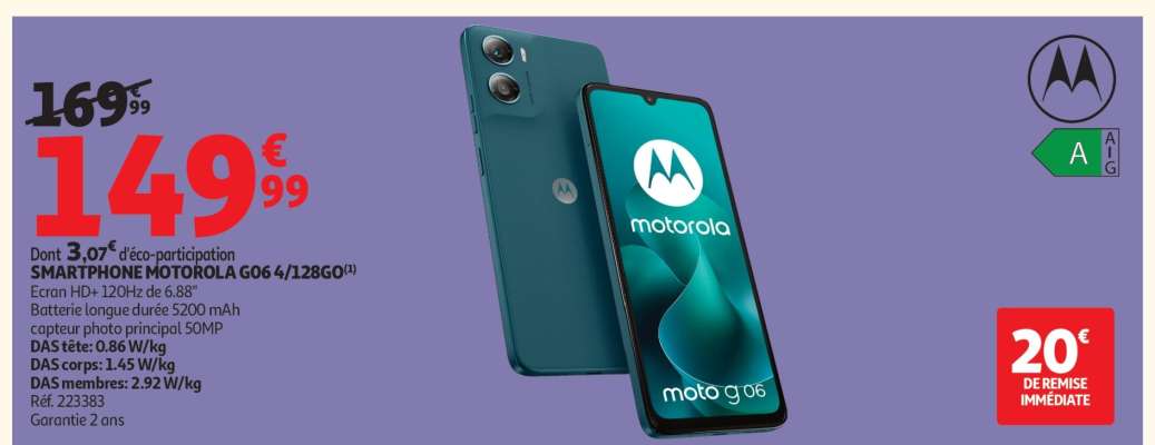 SMARTPHONE MOTOROLA G06 4/128GO