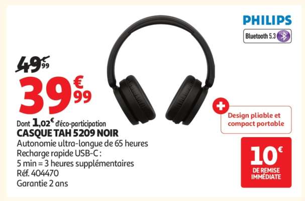 CASQUE TAH 5209 NOIR