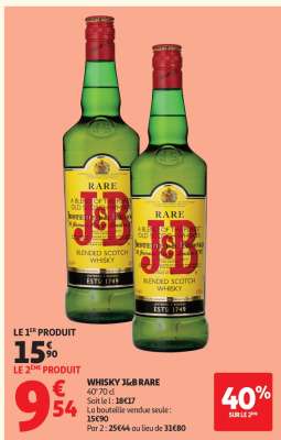 Whisky J&B Rare*