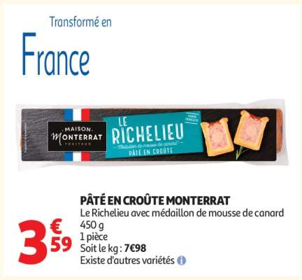 PÂTÉ EN CROÛTE MONTERRAT