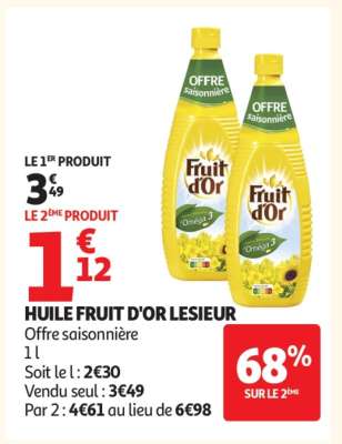 HUILE FRUIT D'OR LESIEUR