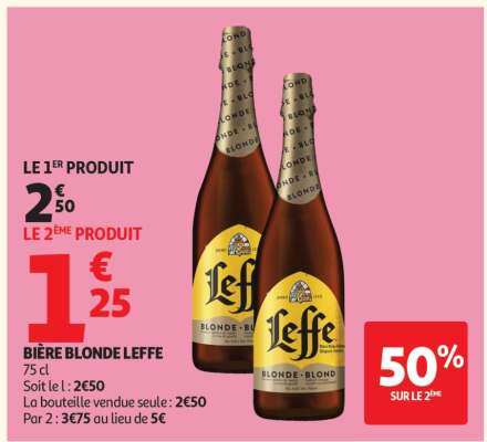 Bière Blonde Leffe*