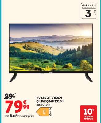 TV LED 24" / 60CM QILIVE Q24H251B