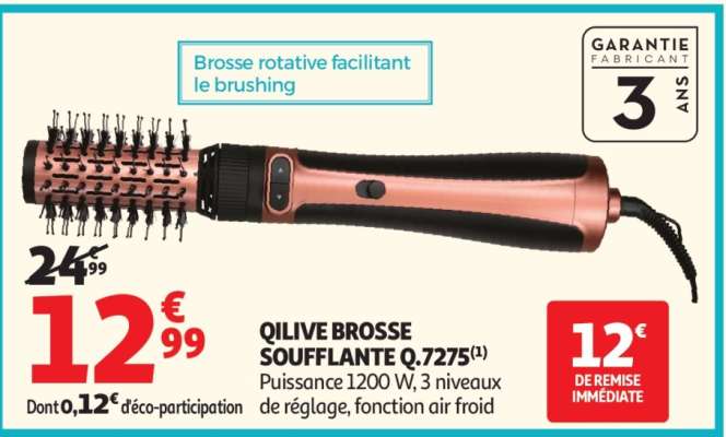 QILIVE BROSSE SOUFFLANTE Q.7275