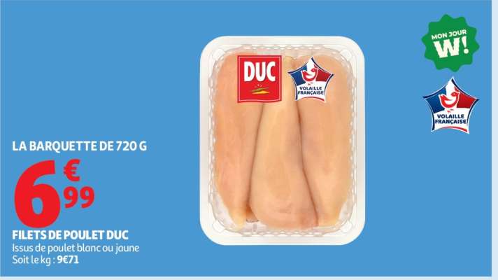 Filets De Poulet Duc
