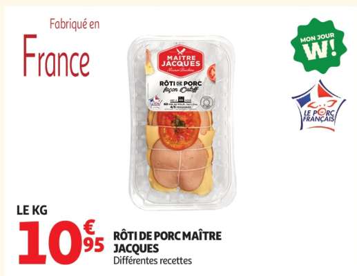 Rôti De Porc Maître Jacques