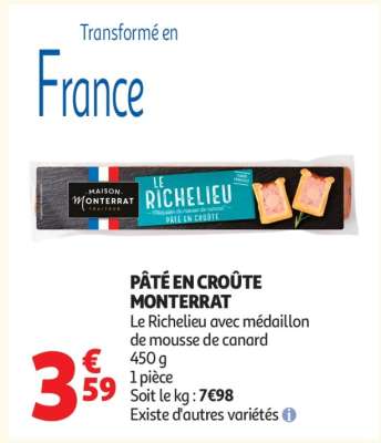 PÂTÉ EN CROÛTE MONTERRAT