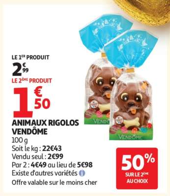 ANIMAUX RIGOLOS VENDÔME