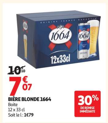 Bière Blonde 1664