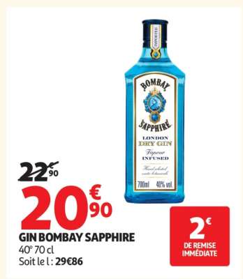 Gin Bombay Sapphire