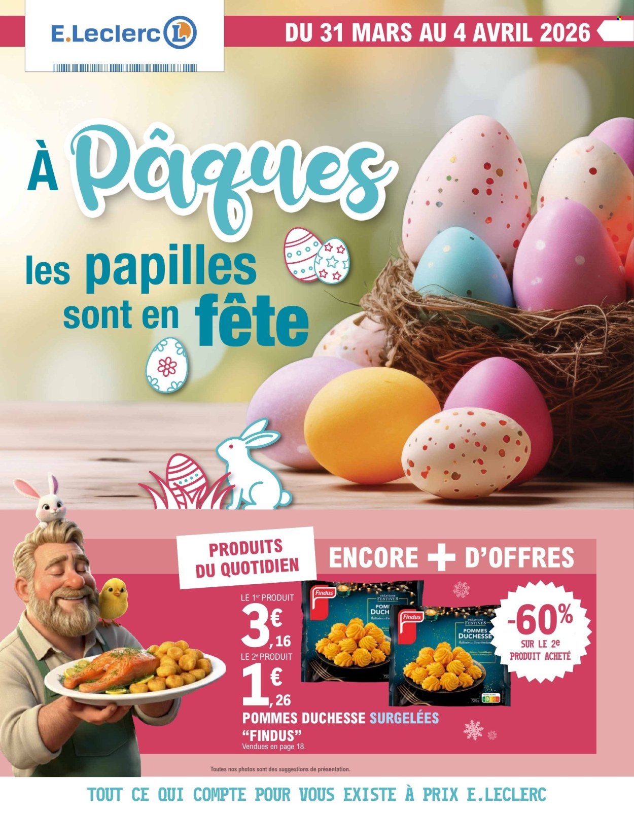 Catalogue E.Leclerc - 31/03/2026 - 04/04/2026. Page 1