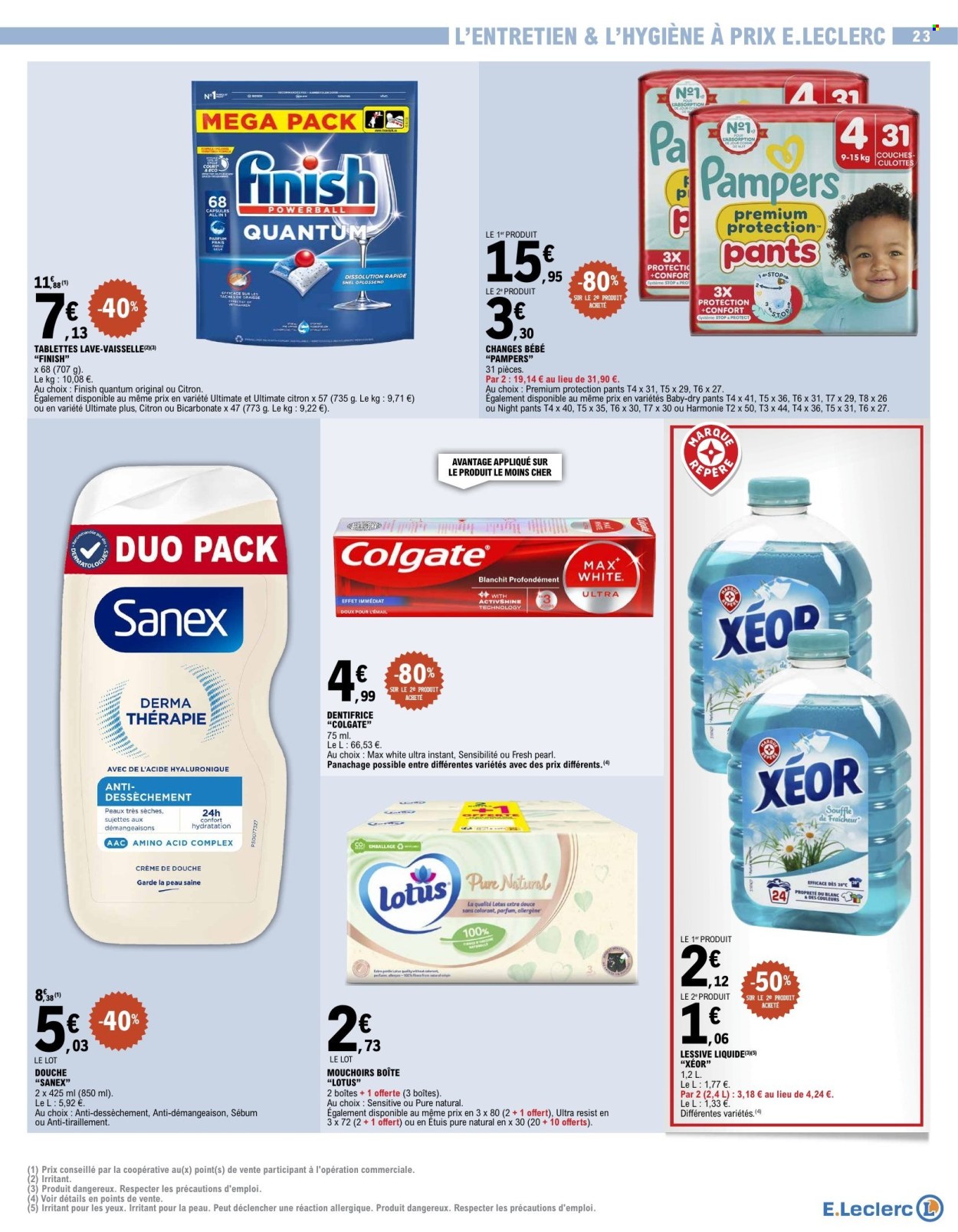 Catalogue E.Leclerc - 31/03/2026 - 04/04/2026. Page 23