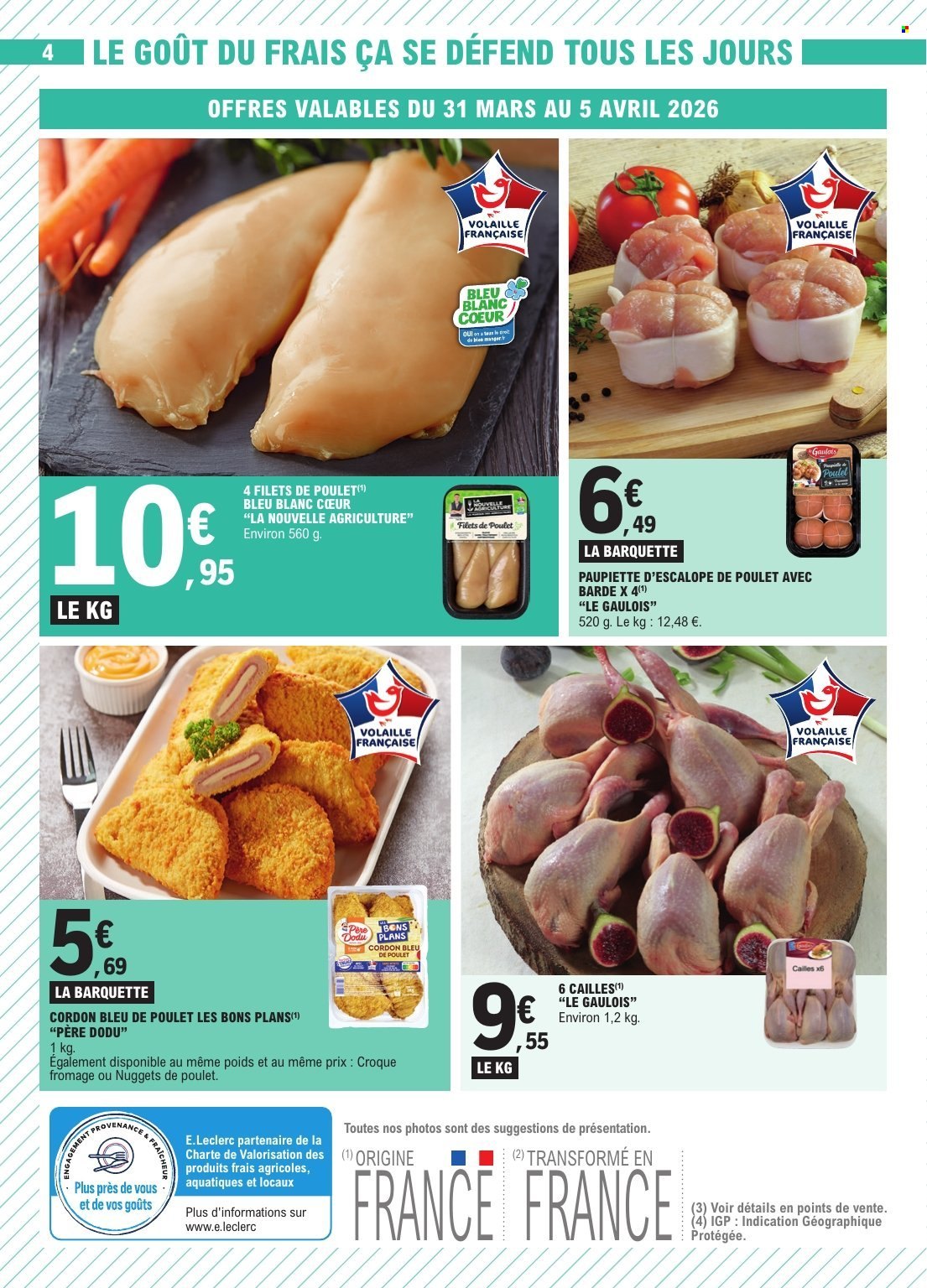 Catalogue E.Leclerc - 31/03/2026 - 04/04/2026. Page 4