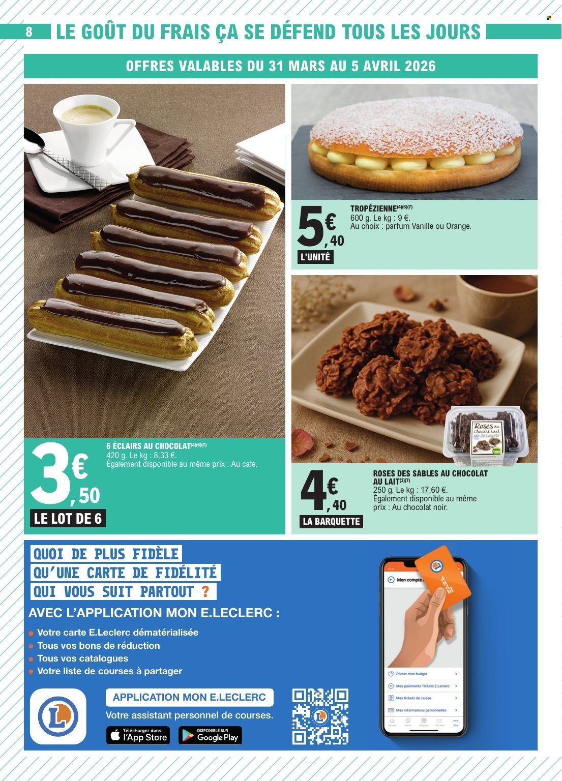 Catalogue E.Leclerc - 31/03/2026 - 04/04/2026. Page 8