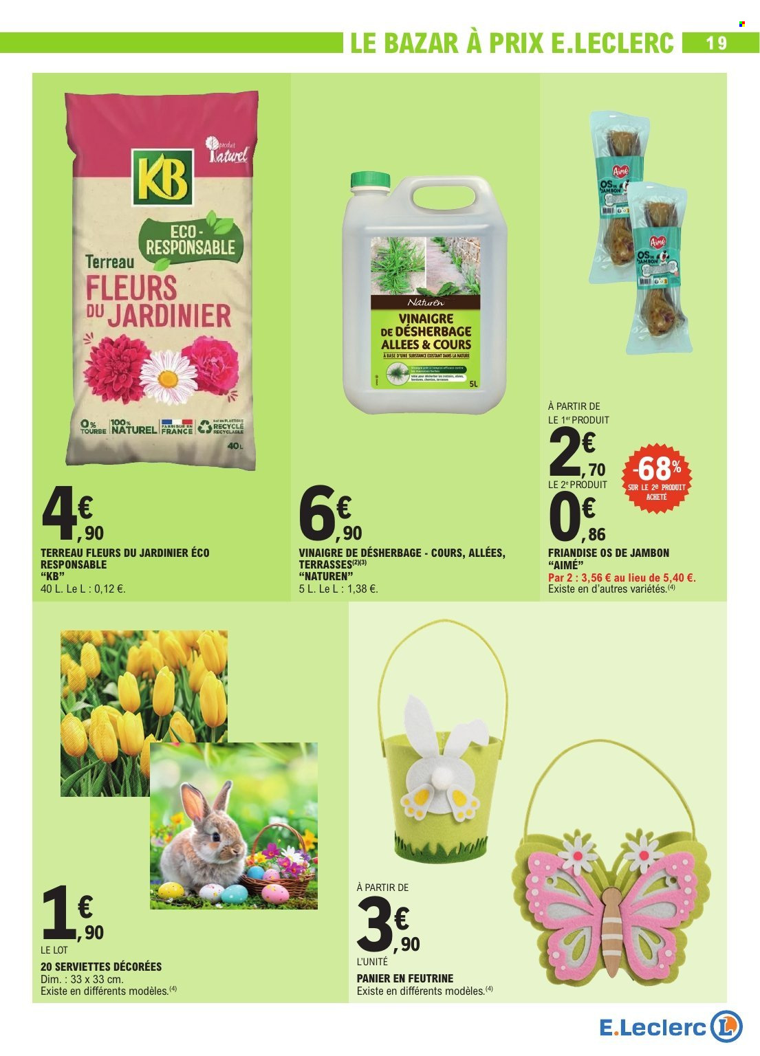 Catalogue E.Leclerc - 31/03/2026 - 04/04/2026. Page 19